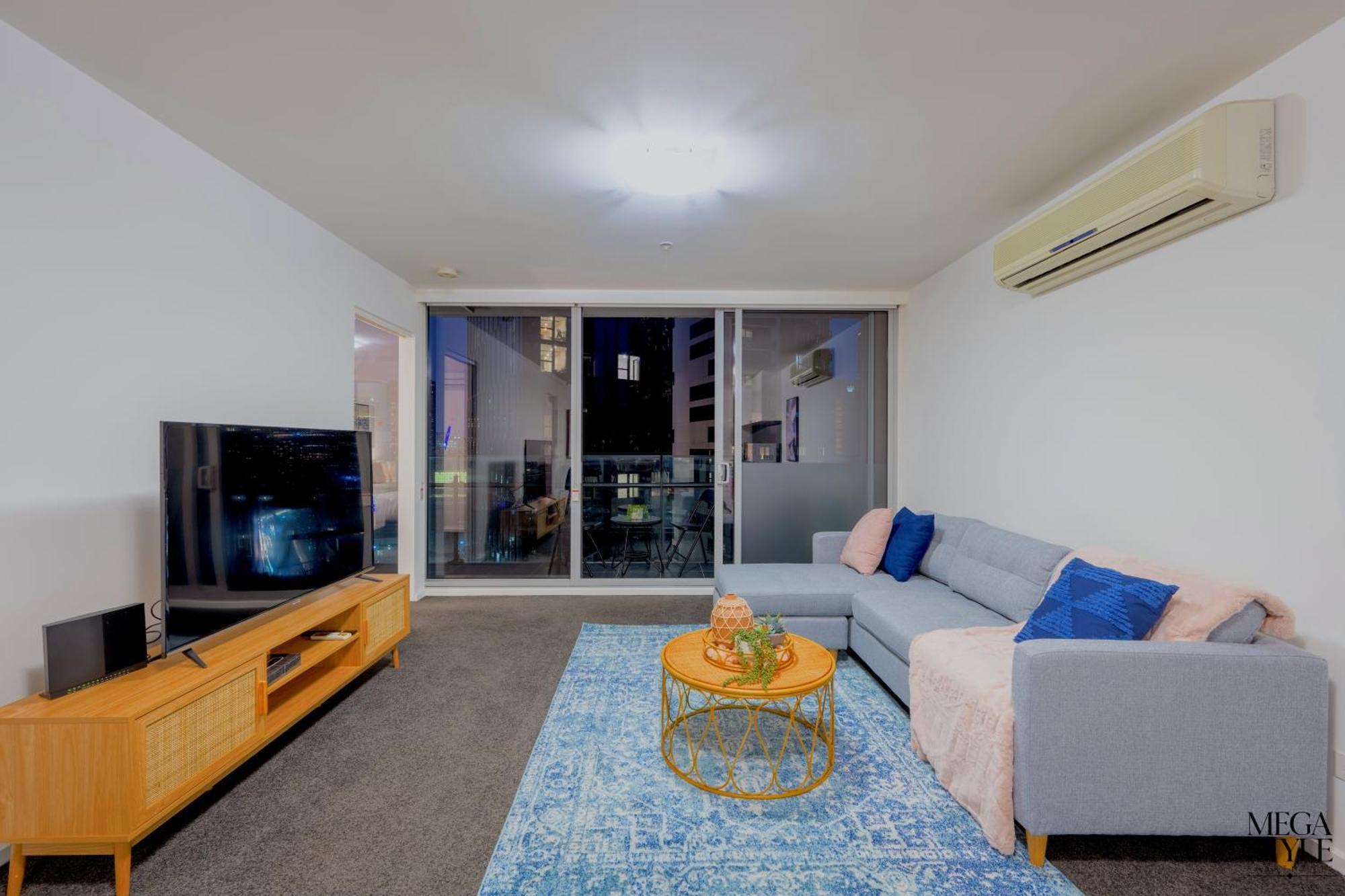 מלבורן Mega Style Apartments Mainpoint מראה חיצוני תמונה