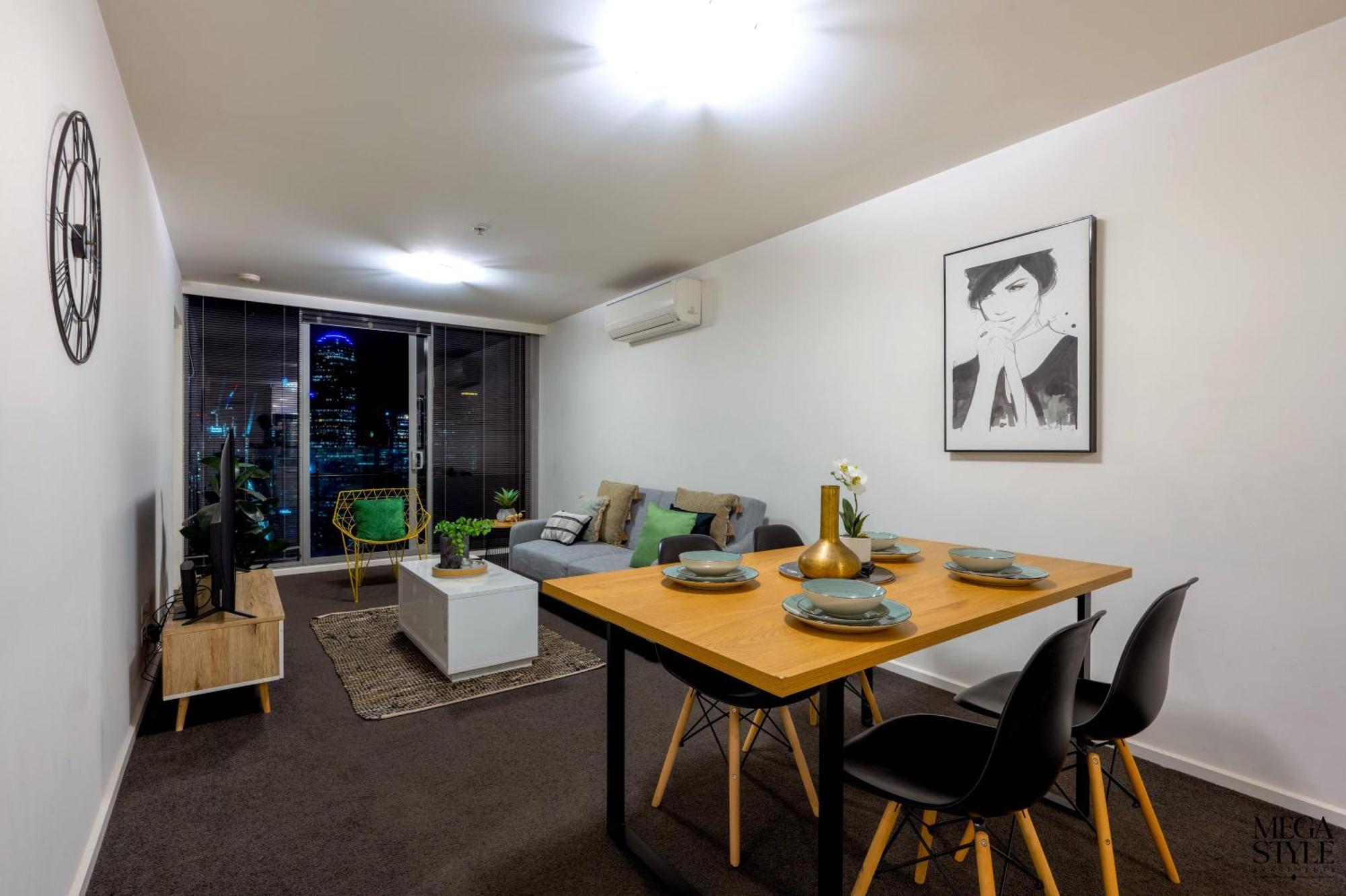 מלבורן Mega Style Apartments Mainpoint חדר תמונה