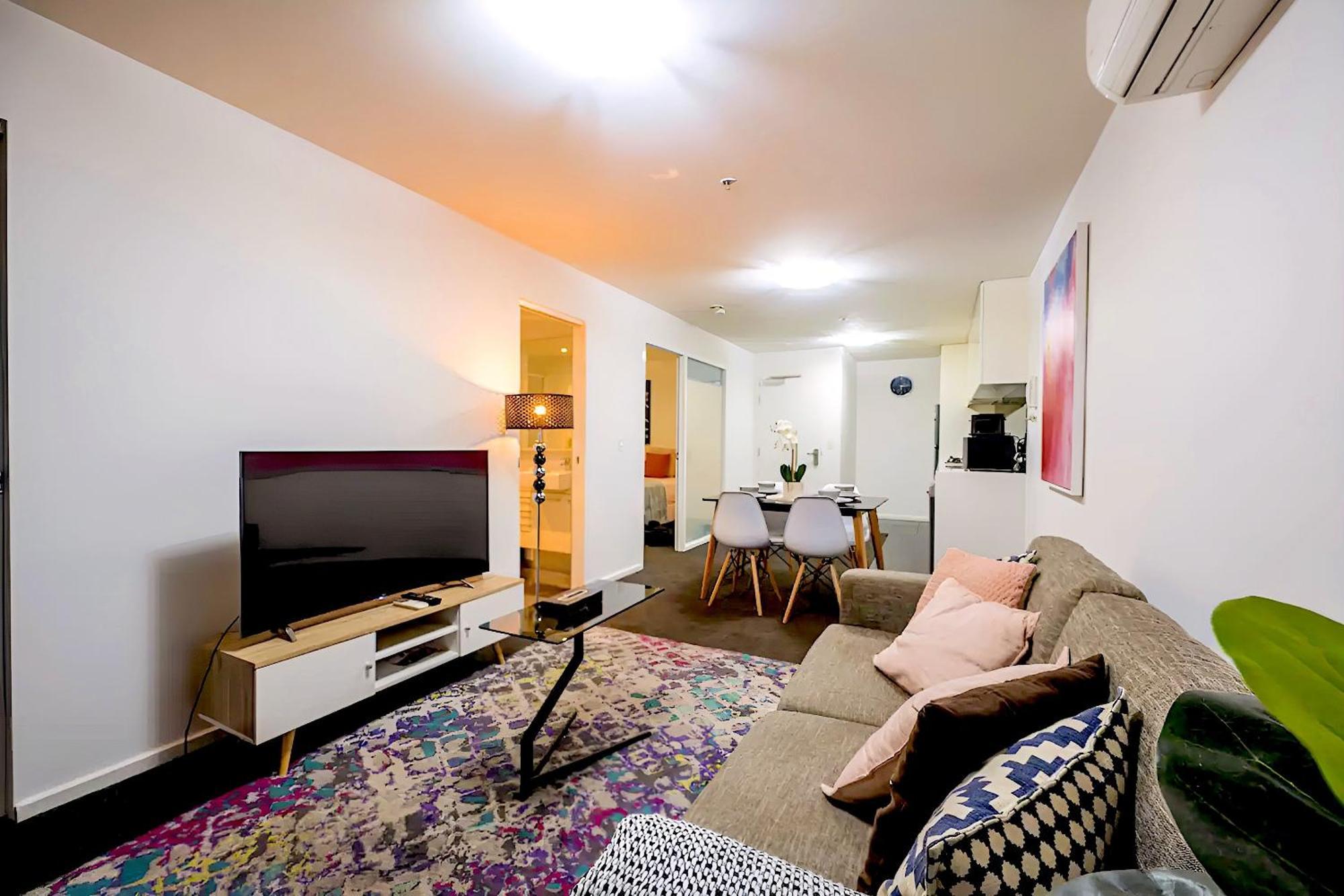 מלבורן Mega Style Apartments Mainpoint מראה חיצוני תמונה