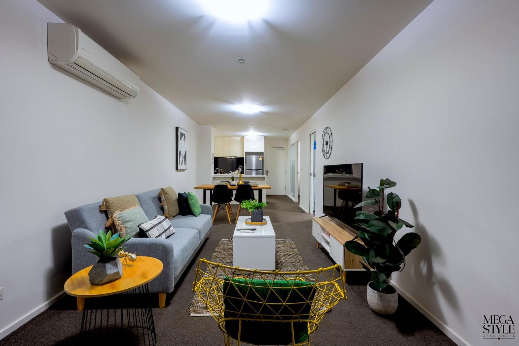 מלבורן Mega Style Apartments Mainpoint מראה חיצוני תמונה